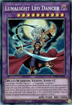 Lunalight Leo Dancer [RA04-EN053] Prismatic Collector's Rare - Yu-Gi-Oh! - Card Brawlers | Quebec | Canada |