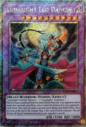 Lunalight Leo Dancer [RA04-EN053] Platinum Secret Rare - Yu-Gi-Oh! - Card Brawlers | Quebec | Canada |