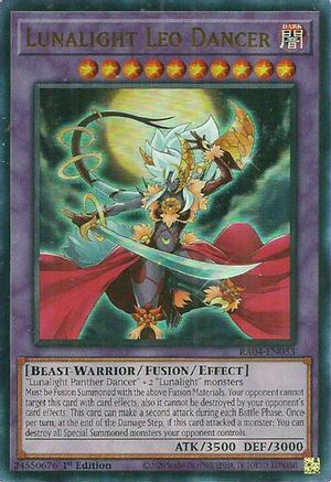 Lunalight Leo Dancer [RA04-EN053] Ultra Rare - Yu-Gi-Oh! - Card Brawlers | Quebec | Canada |