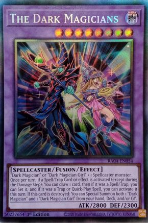 The Dark Magicians [RA04-EN054] Prismatic Collector's Rare - Yu-Gi-Oh! - Card Brawlers | Quebec | Canada |
