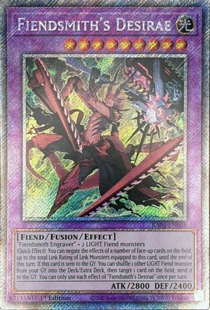 Fiendsmith's Desirae [RA04-EN056] Platinum Secret Rare - Yu-Gi-Oh! - Card Brawlers | Quebec | Canada |