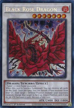 Black Rose Dragon [RA04-EN057] Secret Rare - Yu-Gi-Oh! - Card Brawlers | Quebec | Canada |