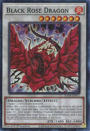 Black Rose Dragon [RA04-EN057] Super Rare - Yu-Gi-Oh! - Card Brawlers | Quebec | Canada |