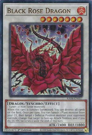 Black Rose Dragon [RA04-EN057] Ultra Rare - Yu-Gi-Oh! - Card Brawlers | Quebec | Canada |