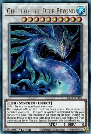 Ghoti of the Deep Beyond [RA04-EN060] Prismatic Ultimate Rare - Yu-Gi-Oh! - Card Brawlers | Quebec | Canada |