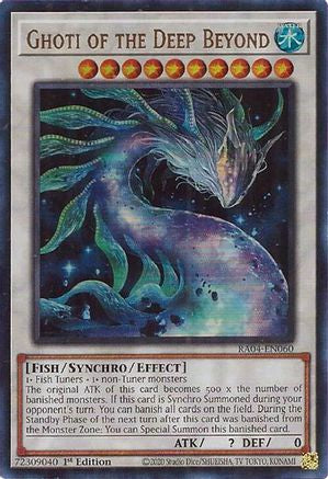 Ghoti of the Deep Beyond [RA04-EN060] Ultra Rare - Yu-Gi-Oh! - Card Brawlers | Quebec | Canada |