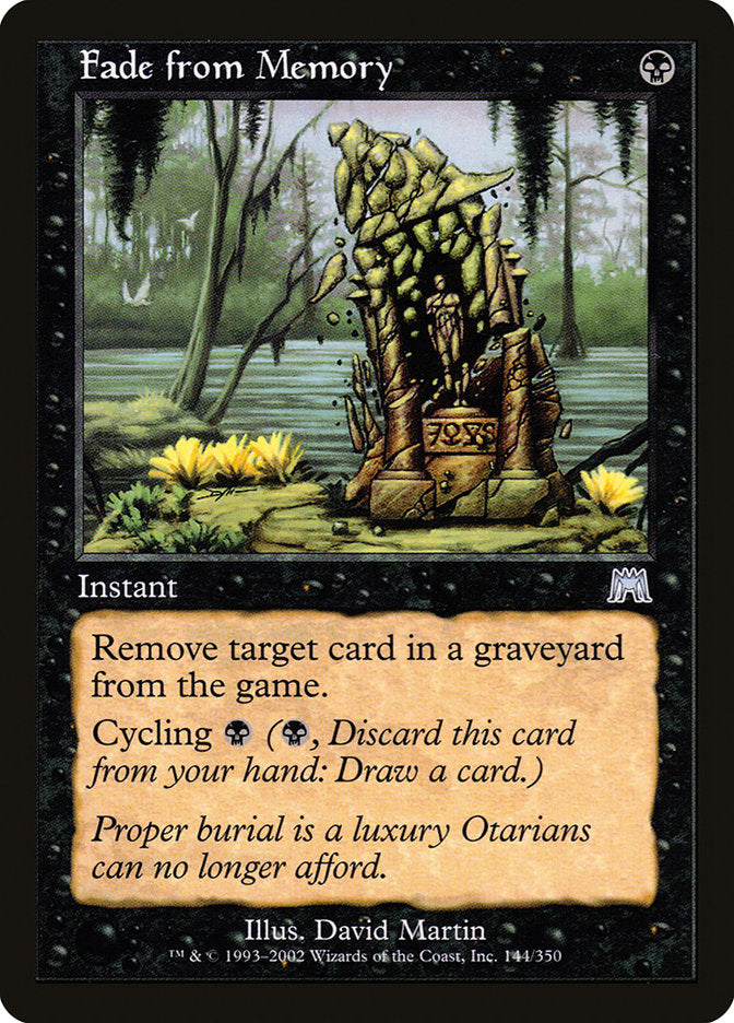 Fade from Memory [Onslaught] - Magic: The Gathering - Card Brawlers | Quebec | Canada |