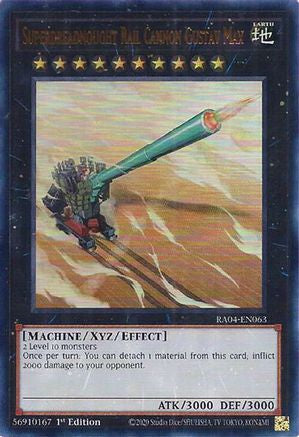 Superdreadnought Rail Cannon Gustav Max [RA04-EN063] Ultra Rare - Yu-Gi-Oh! - Card Brawlers | Quebec | Canada |