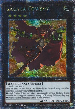 Gagaga Cowboy [RA04-EN064] Quarter Century Secret Rare - Yu-Gi-Oh! - Card Brawlers | Quebec | Canada |