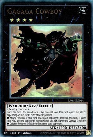 Gagaga Cowboy [RA04-EN064] Prismatic Ultimate Rare - Yu-Gi-Oh! - Card Brawlers | Quebec | Canada |
