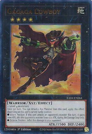 Gagaga Cowboy [RA04-EN064] Ultra Rare - Yu-Gi-Oh! - Card Brawlers | Quebec | Canada |
