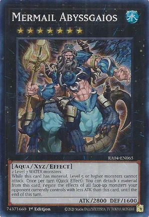 Sirène Abyssgaios [RA04-EN065] Super Rare 