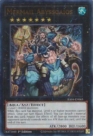 Mermail Abyssgaios [RA04-EN065] Ultra Rare - Yu-Gi-Oh! - Card Brawlers | Quebec | Canada |