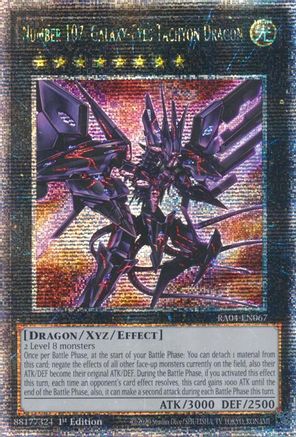 Number 107: Galaxy-Eyes Tachyon Dragon [RA04-EN067] Quarter Century Secret Rare - Yu-Gi-Oh! - Card Brawlers | Quebec | Canada |