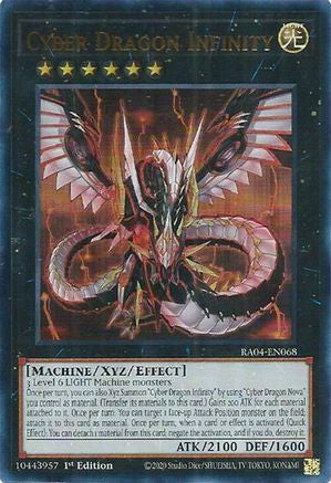 Cyber Dragon Infinity [RA04-EN068] Ultra Rare - Yu-Gi-Oh! - Card Brawlers | Quebec | Canada |