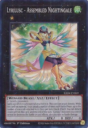 Lyrilusc - Assembled Nightingale [RA04-EN069] Super Rare - Yu-Gi-Oh! - Card Brawlers | Quebec | Canada |
