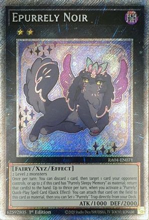 Epurrely Noir [RA04-EN071] Platinum Secret Rare - Yu-Gi-Oh! - Card Brawlers | Quebec | Canada |