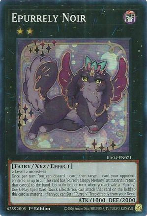 Epurrely Noir [RA04-EN071] Super Rare - Yu-Gi-Oh! - Card Brawlers | Quebec | Canada |