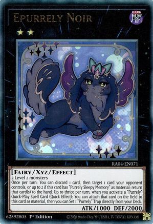Epurrely Noir [RA04-EN071] Prismatic Ultimate Rare - Yu-Gi-Oh! - Card Brawlers | Quebec | Canada |