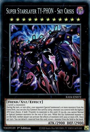 Super Starslayer TY-PHON - Sky Crisis [RA04-EN072] Prismatic Collector's Rare - Yu-Gi-Oh! - Card Brawlers | Quebec | Canada |