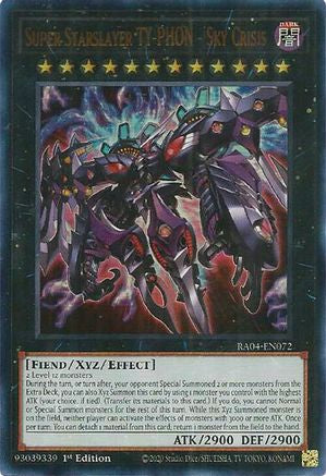 Super Starslayer TY-PHON - Sky Crisis [RA04-EN072] Ultra Rare - Yu-Gi-Oh! - Card Brawlers | Quebec | Canada |