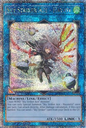 Sky Striker Ace - Hayate (New Art) [RA04-EN073] Quarter Century Secret Rare - Yu-Gi-Oh! - Card Brawlers | Quebec | Canada |