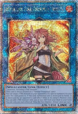 Hiita the Fire Charmer, Ablaze [RA04-EN074] Quarter Century Secret Rare - Yu-Gi-Oh! - Card Brawlers | Quebec | Canada |