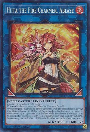 Hiita the Fire Charmer, Ablaze [RA04-EN074] Super Rare - Yu-Gi-Oh! - Card Brawlers | Quebec | Canada |