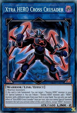 Xtra HERO Cross Crusader [RA04-EN076] Prismatic Collector's Rare - Yu-Gi-Oh! - Card Brawlers | Quebec | Canada |