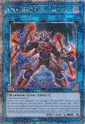 Xtra HERO Cross Crusader [RA04-EN076] Quarter Century Secret Rare - Yu-Gi-Oh! - Card Brawlers | Quebec | Canada |