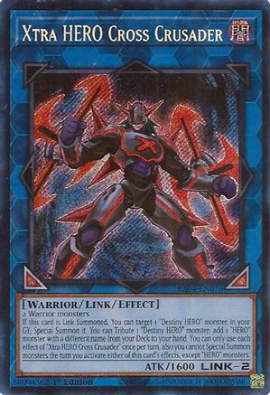 Xtra HERO Cross Crusader [RA04-EN076] Secret Rare - Yu-Gi-Oh! - Card Brawlers | Quebec | Canada |