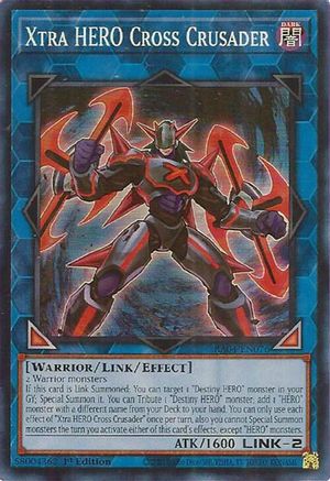 Xtra HERO Cross Crusader [RA04-EN076] Super Rare - Yu-Gi-Oh! - Card Brawlers | Quebec | Canada |