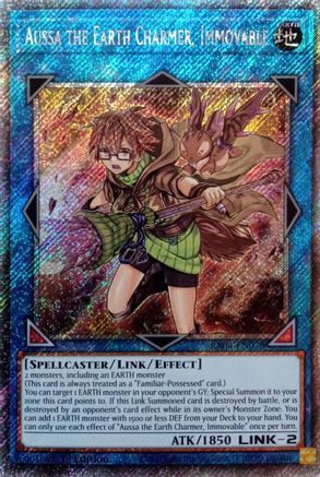 Aussa the Earth Charmer, Immovable [RA04-EN078] Platinum Secret Rare - Yu-Gi-Oh! - Card Brawlers | Quebec | Canada |