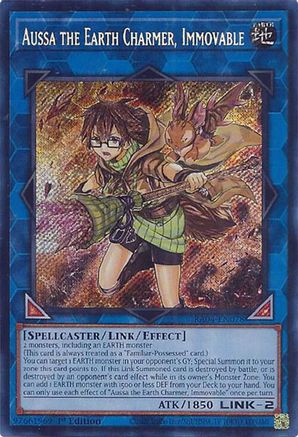 Aussa the Earth Charmer, Immovable [RA04-EN078] Secret Rare - Yu-Gi-Oh! - Card Brawlers | Quebec | Canada |