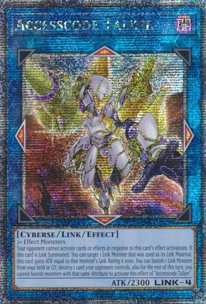 Accesscode Talker (New Art) [RA04-EN079] Quarter Century Secret Rare - Yu-Gi-Oh! - Card Brawlers | Quebec | Canada |