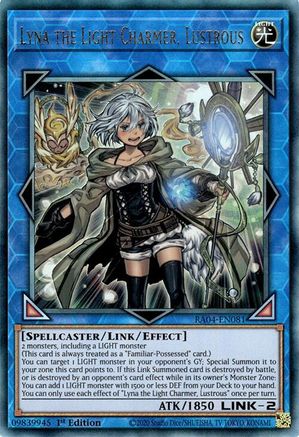 Lyna the Light Charmer, Lustrous [RA04-EN081] Prismatic Ultimate Rare - Yu-Gi-Oh! - Card Brawlers | Quebec | Canada |