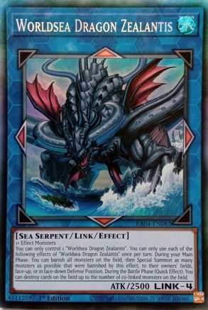 Worldsea Dragon Zealantis [RA04-EN082] Prismatic Collector's Rare - Yu-Gi-Oh! - Card Brawlers | Quebec | Canada |