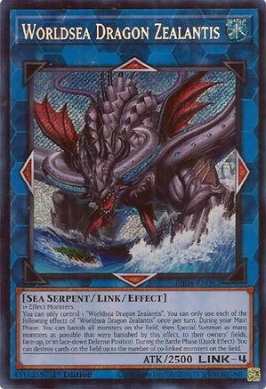 Worldsea Dragon Zealantis [RA04-EN082] Secret Rare - Yu-Gi-Oh! - Card Brawlers | Quebec | Canada |