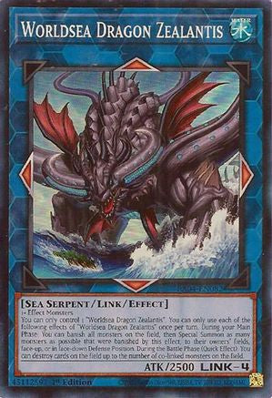 Worldsea Dragon Zealantis [RA04-EN082] Super Rare - Yu-Gi-Oh! - Card Brawlers | Quebec | Canada |