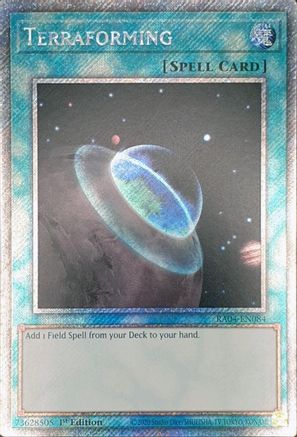 Terraforming [RA04-EN084] Platinum Secret Rare - Yu-Gi-Oh! - Card Brawlers | Quebec | Canada |