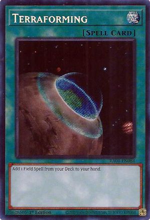 Terraforming [RA04-EN084] Secret Rare - Yu-Gi-Oh! - Card Brawlers | Quebec | Canada |