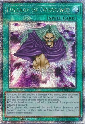 Lullaby of Obedience [RA04-EN085] Quarter Century Secret Rare - Yu-Gi-Oh! - Card Brawlers | Quebec | Canada |