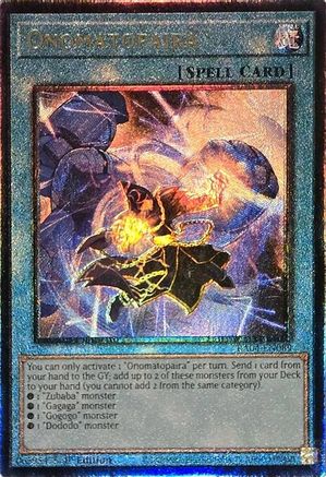 Onomatopaira [RA04-EN089] Prismatic Ultimate Rare - Yu-Gi-Oh! - Card Brawlers | Quebec | Canada |