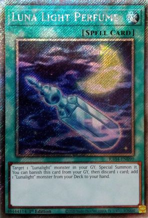 Luna Light Perfume [RA04-EN090] Platinum Secret Rare - Yu-Gi-Oh! - Card Brawlers | Quebec | Canada |