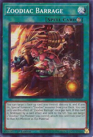 Zoodiac Barrage [RA04-EN091] Super Rare - Yu-Gi-Oh! - Card Brawlers | Quebec | Canada |