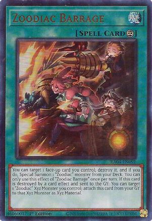Zoodiac Barrage [RA04-EN091] Ultra Rare - Yu-Gi-Oh! - Card Brawlers | Quebec | Canada |