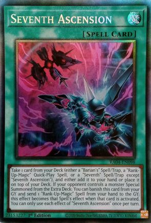 Seventh Ascension [RA04-EN098] Prismatic Collector's Rare - Yu-Gi-Oh! - Card Brawlers | Quebec | Canada |