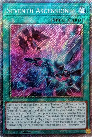 Seventh Ascension [RA04-EN098] Platinum Secret Rare - Yu-Gi-Oh! - Card Brawlers | Quebec | Canada |