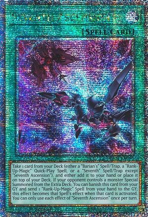 Seventh Ascension [RA04-EN098] Quarter Century Secret Rare - Yu-Gi-Oh! - Card Brawlers | Quebec | Canada |
