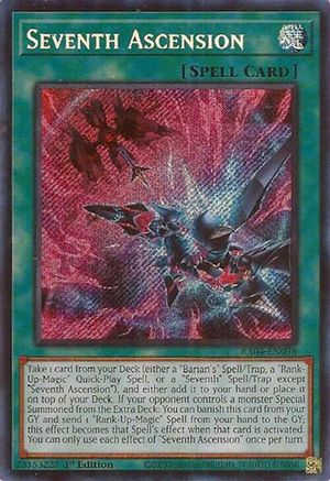 Seventh Ascension [RA04-EN098] Secret Rare - Yu-Gi-Oh! - Card Brawlers | Quebec | Canada |